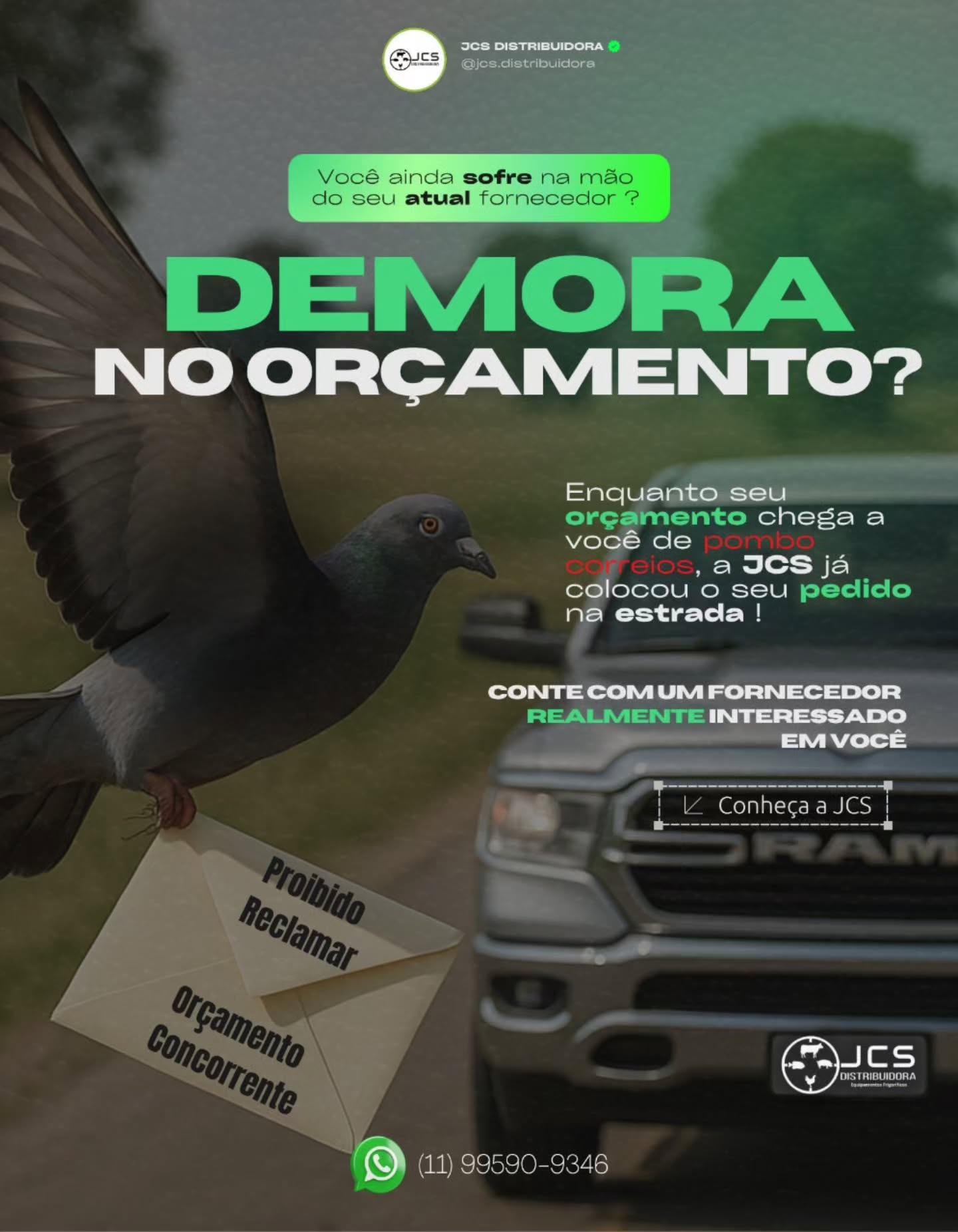 Equipamentos em operação